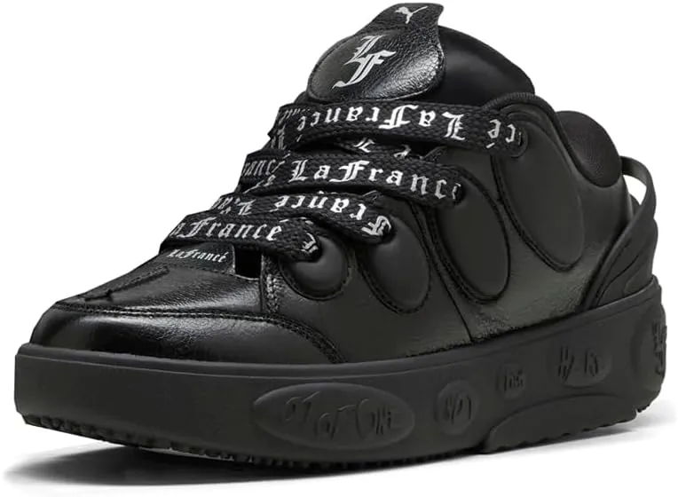 Puma La France Black Chrome - Men's (Black/Black/Silver Mist)