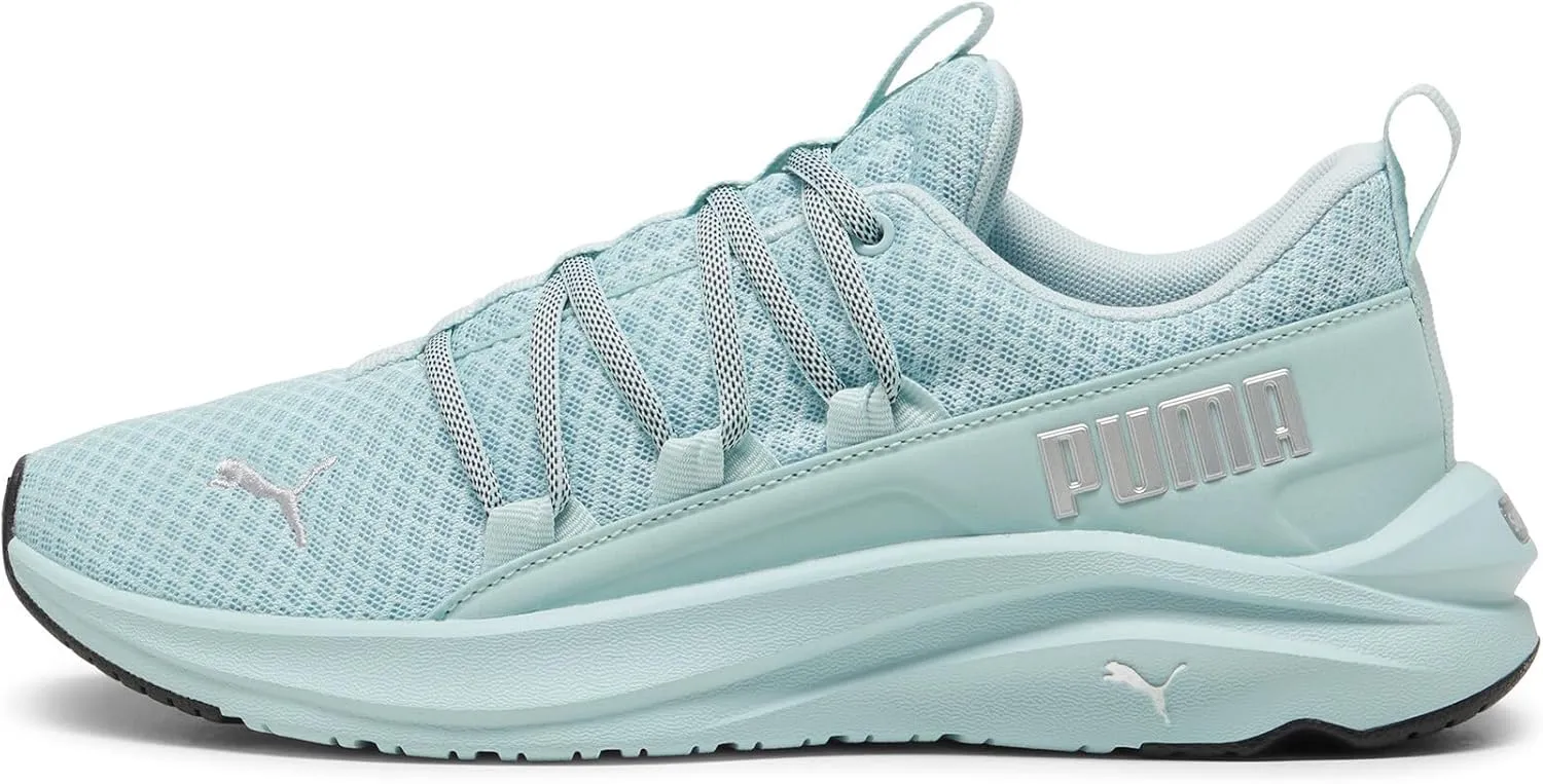 PUMA Women's Softride One4all Cross Training Shoes, Frosted Dew-Silver-Black, 10