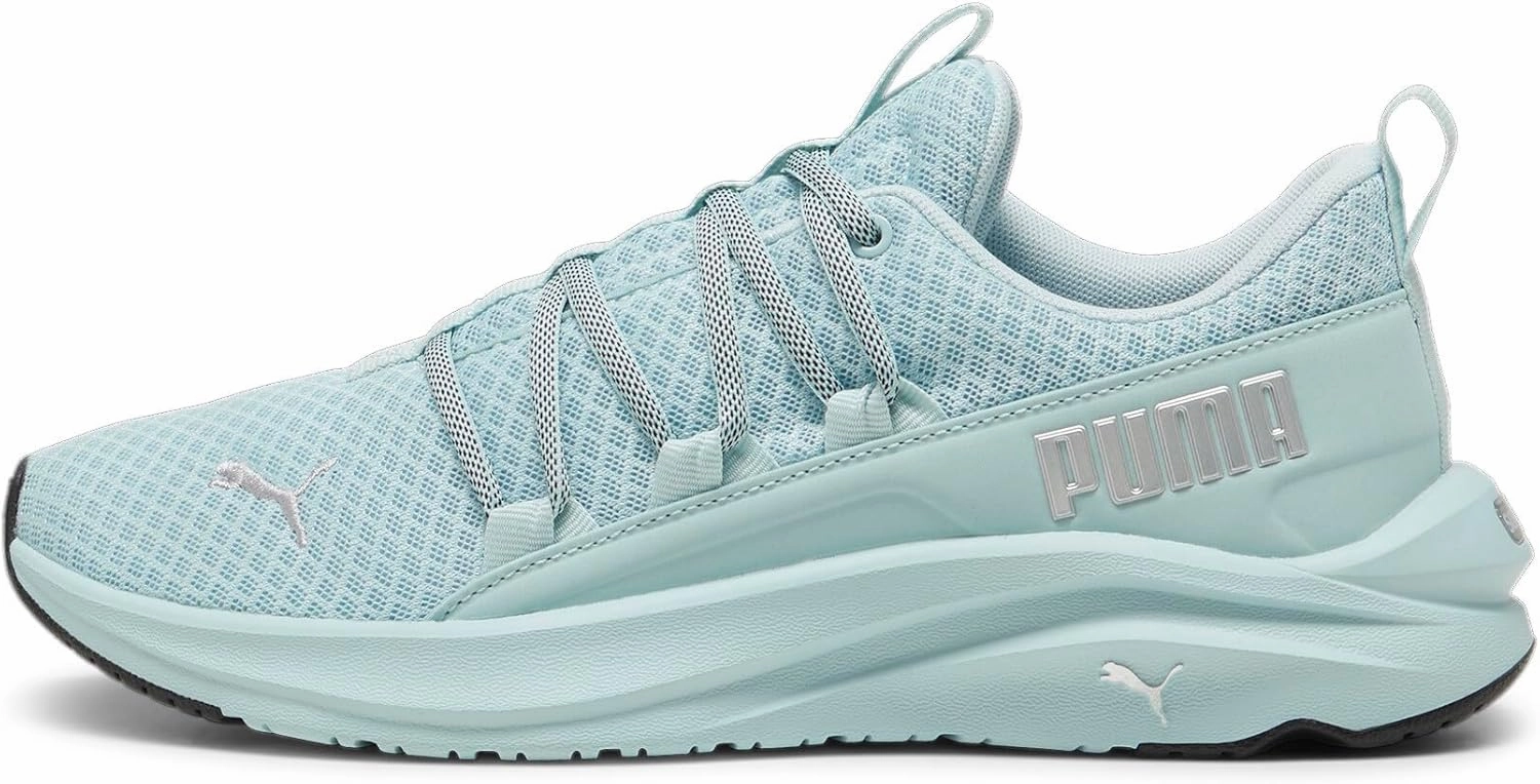 PUMA Women's Softride One4all Cross Training Shoes, Frosted Dew-Silver-Black, 8.5