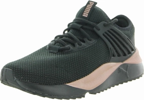 PUMA Womens Pacer Future Sneaker, PUMA Womens Black-Rose Gold, 9