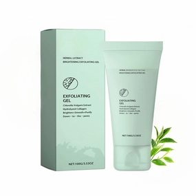 Purifying exfoliating Gel, Exfoliating Facial Scrub, Deep Cleansing Face And Body Exfoliating Scrub Gel For All Skin Types (3.5oz/Pcs） (1PCS)
