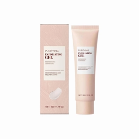 Purifying Exfoliating Gel For Dark Spots,Glow Goddess Exfo-liating Gel,Facial Exfoliator Scrub,Purifying Enzymes Exfo-liating Gels (1PCS)