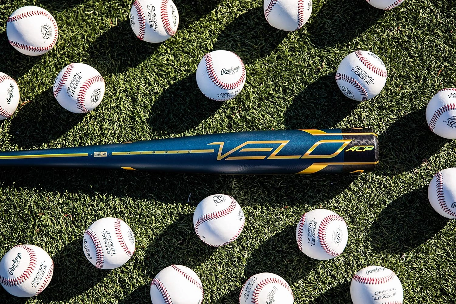 Rawlings | VELO Baseball Bat | BBCOR | -3 Drop | 1 Pc. Alloy, Composite End Cap