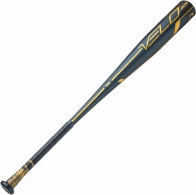 Rawlings | VELO Baseball Bat | BBCOR | -3 Drop | 1 Pc. Alloy, Composite End Cap