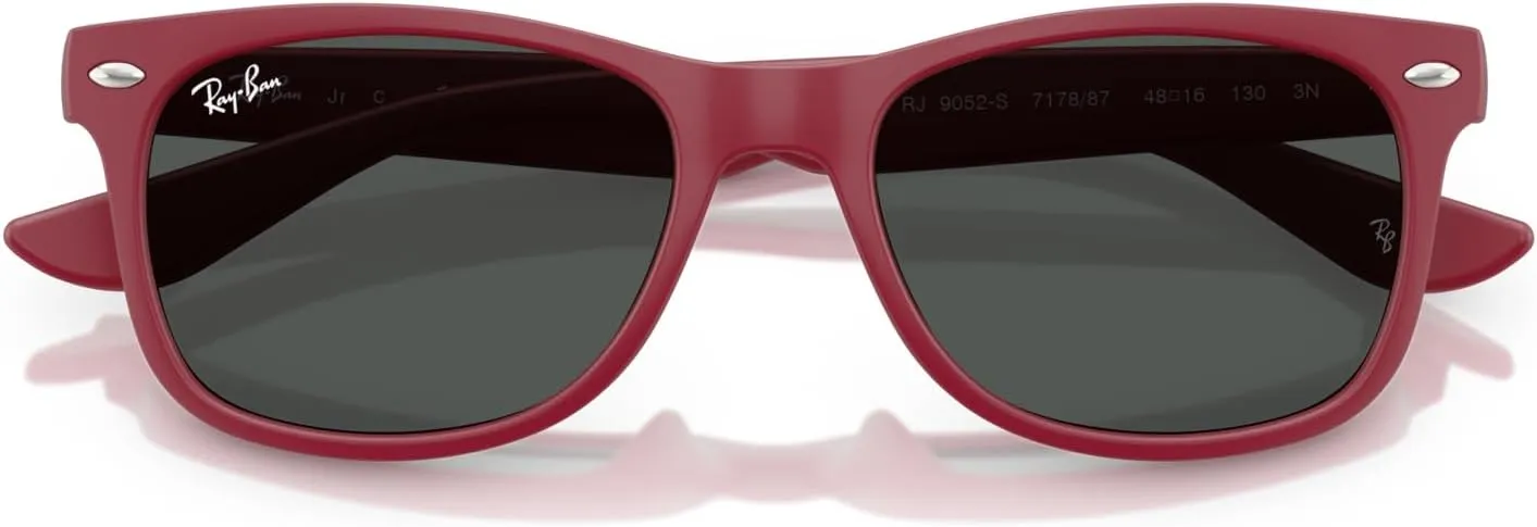 Ray-Ban Child Sunglasses Blue On Orange Frame, Blue Lenses, 48MM
