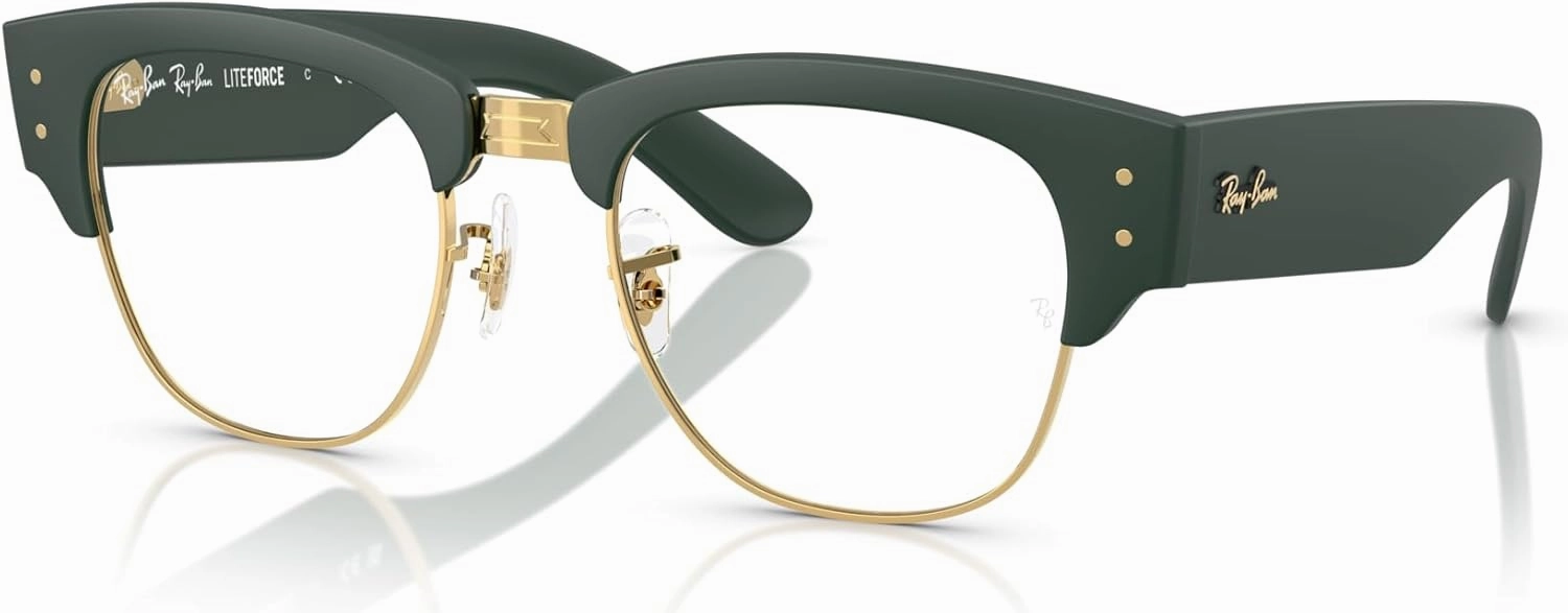Ray-Ban Rx7316v Mega Clubmaster Liteforce Square Prescription Eyewear Frames