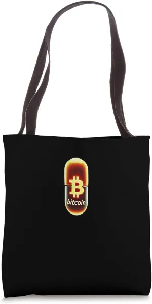 Reserve Mining Bitcoins pill digital gold Nakamoto Bitcoin Tote Bag