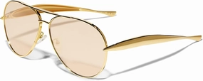 Retro Gold Aviator Sunglasses for Women Men, 2025 Metal Oversized 70s Aviators Sun Glasses