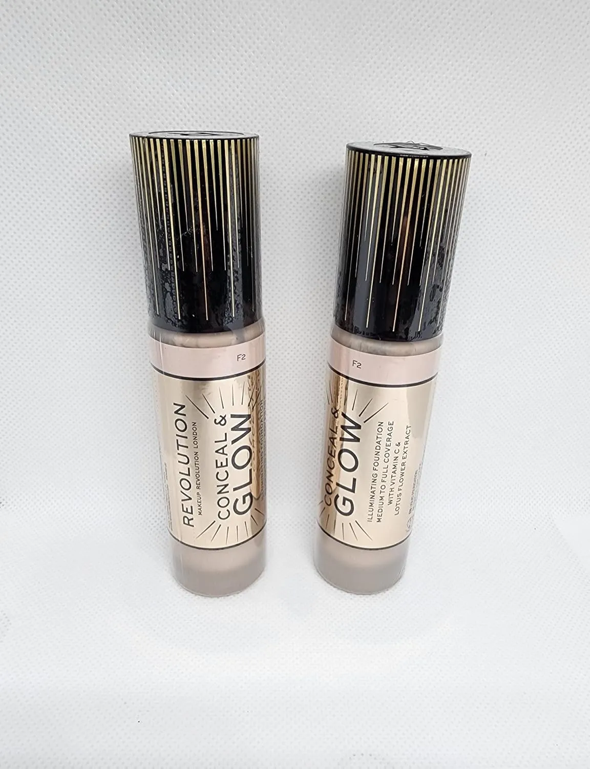 Revolution Conceal & Glow Foundation F2