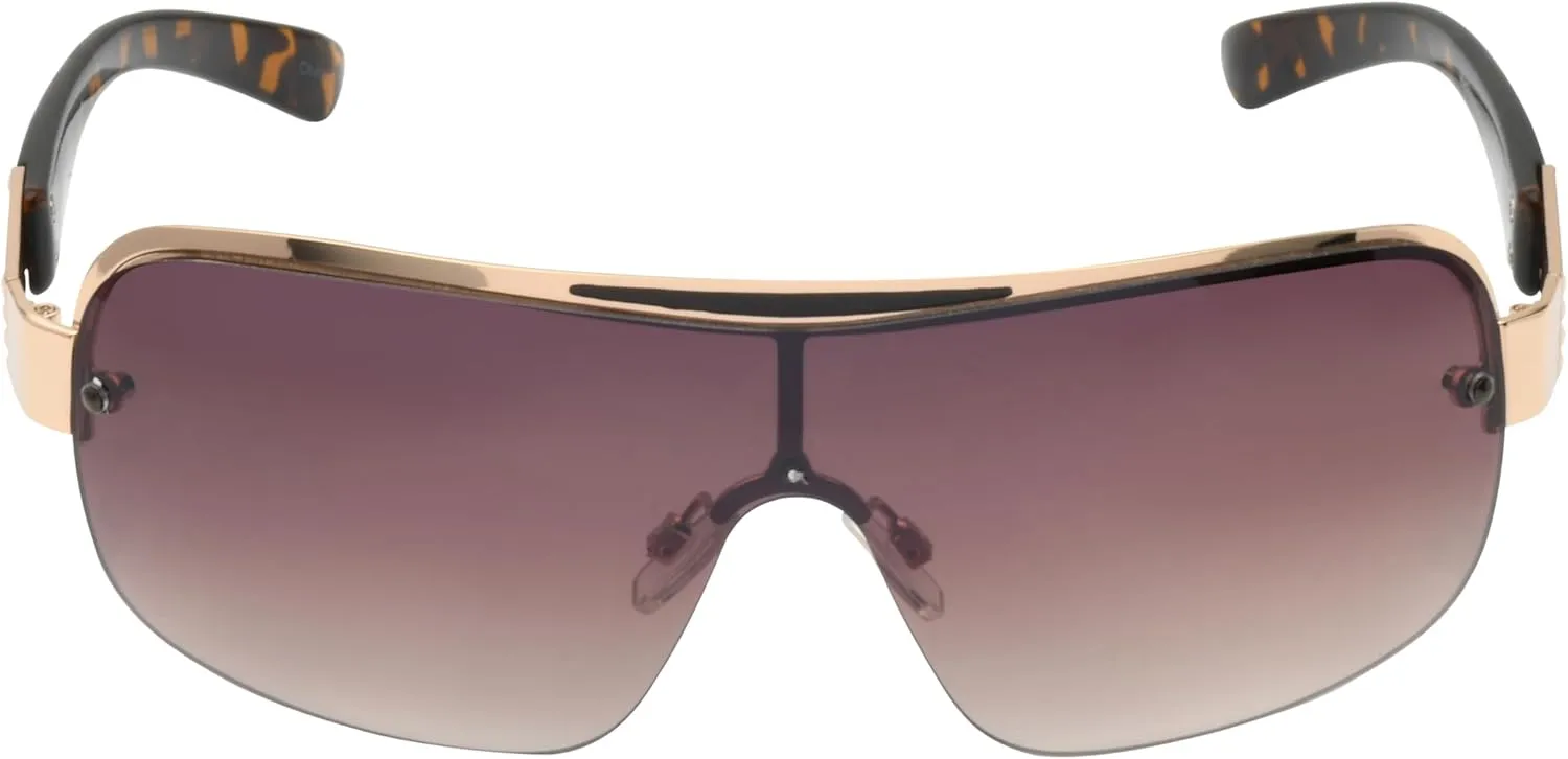 Rocawear Metal Shield UV400 Protective Rectangular Sunglasses.