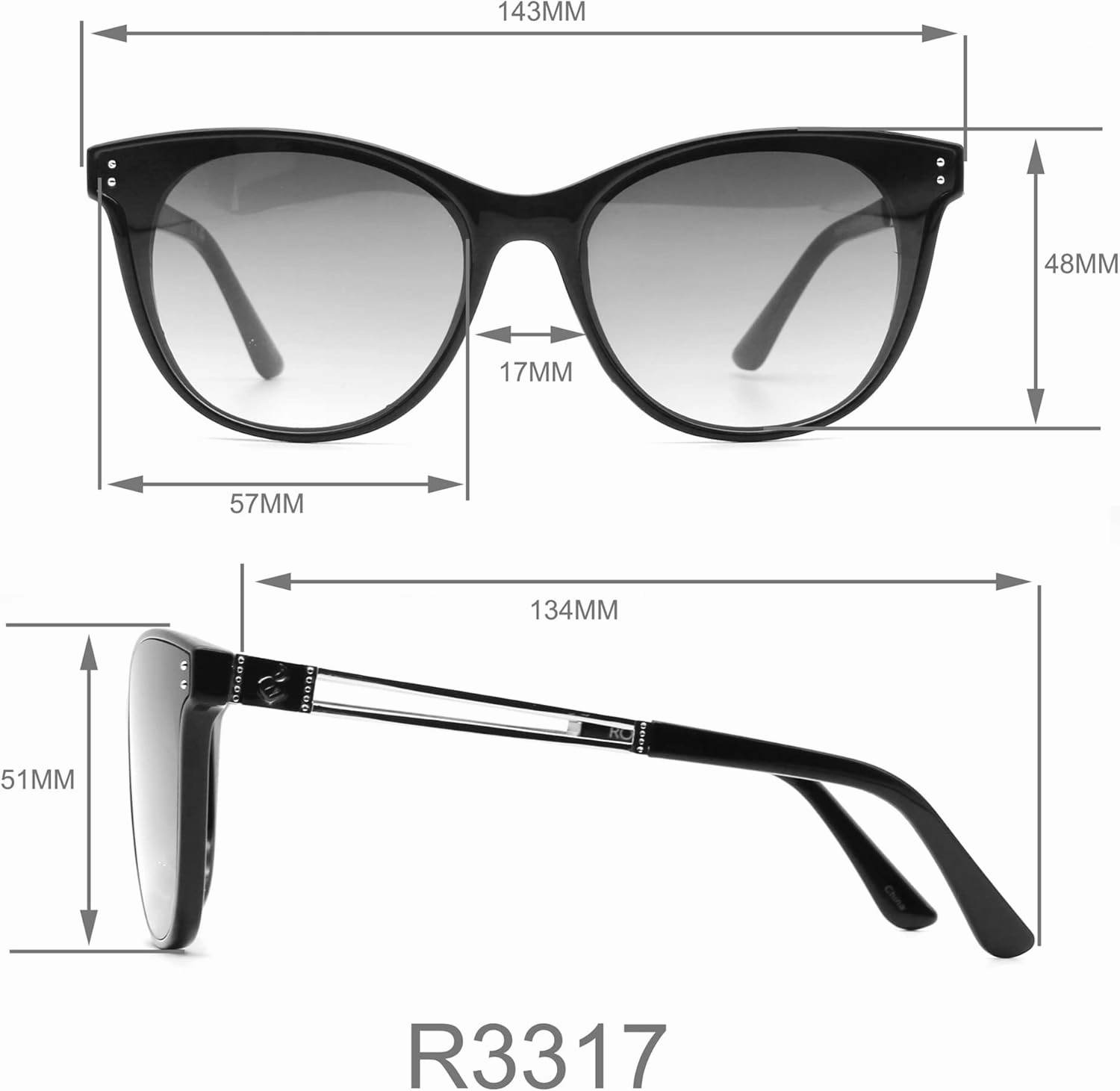 Rocawear Cat Eye Sunglasses