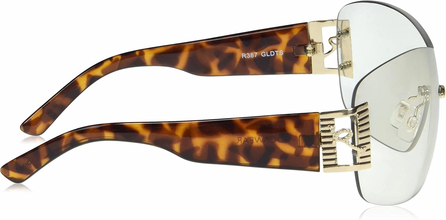 Rocawear Frameless Protective Shield Sunglasses