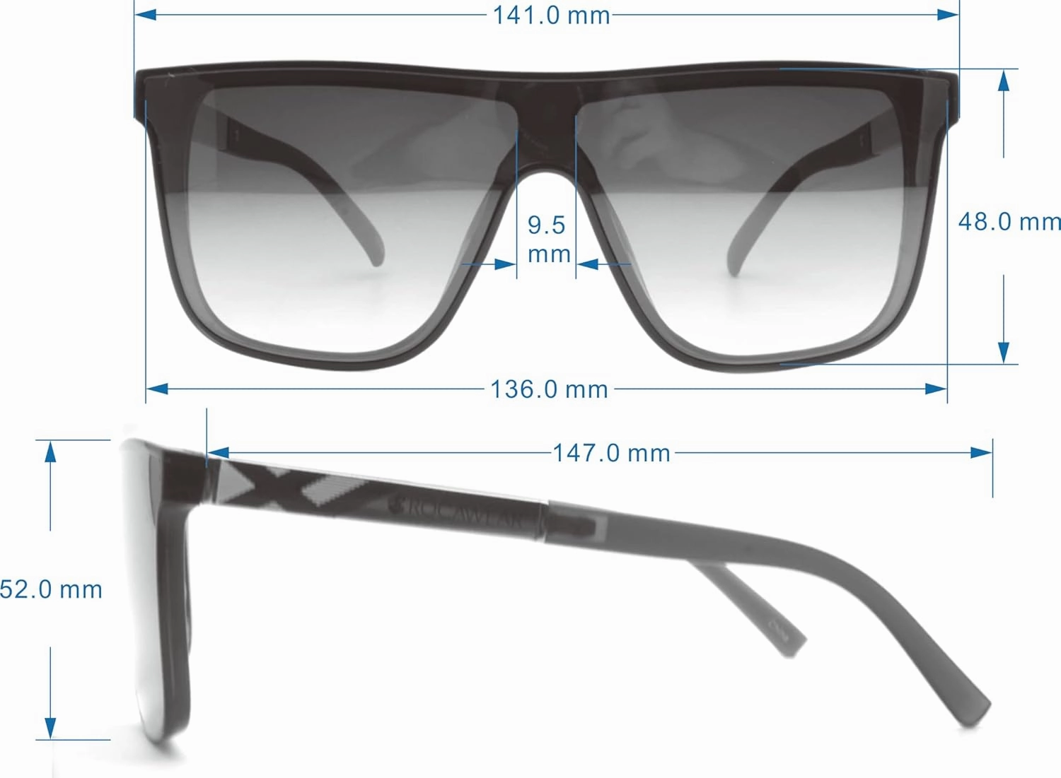 Rocawear Protective Square Sunglasses