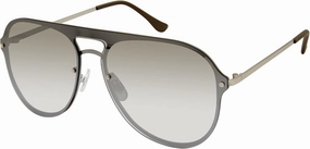 Rocawear R1522 Stainless Metal Shield Uv400 Protective Aviator Pilot Sunglasses. Gifts for Men with Flair, 150 Mm