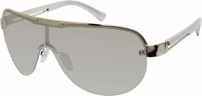 Rocawear R1555 Metal Shield Uv400 Protective Aviator Pilot Sunglasses. Gifts for Men with Flair, 142 Mm
