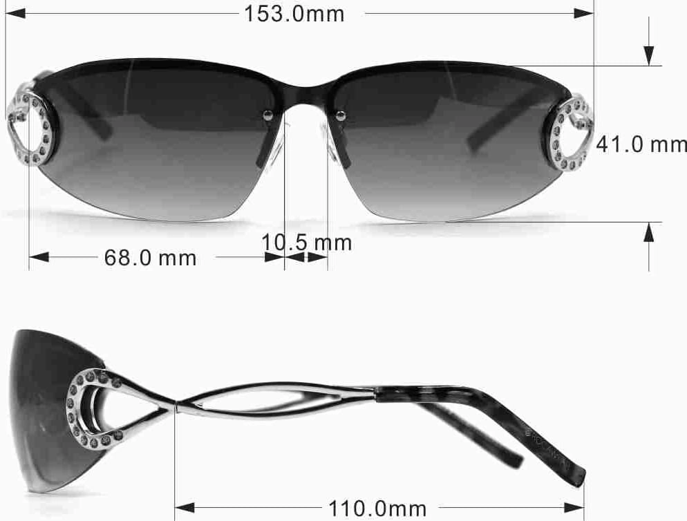 Rocawear womens Stylish UV Protective Sunglasses