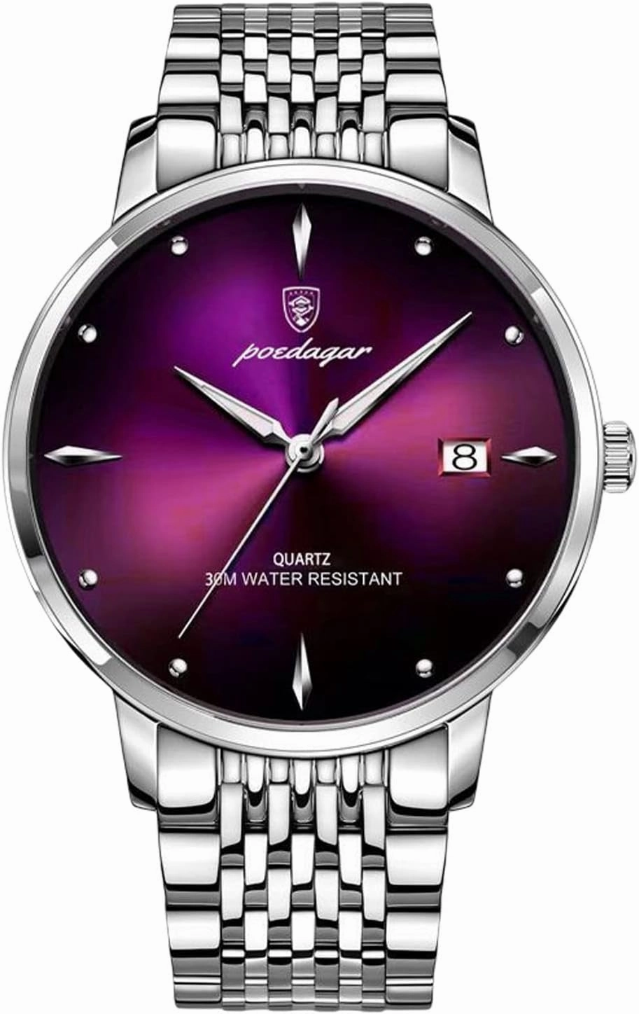 RORIOS Business Mens Watch Analog Quartz Minimalist Calendar Wristwatches for Men