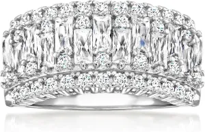Ross-Simons 2.40 ct. t.w. CZ Ring in Sterling Silver
