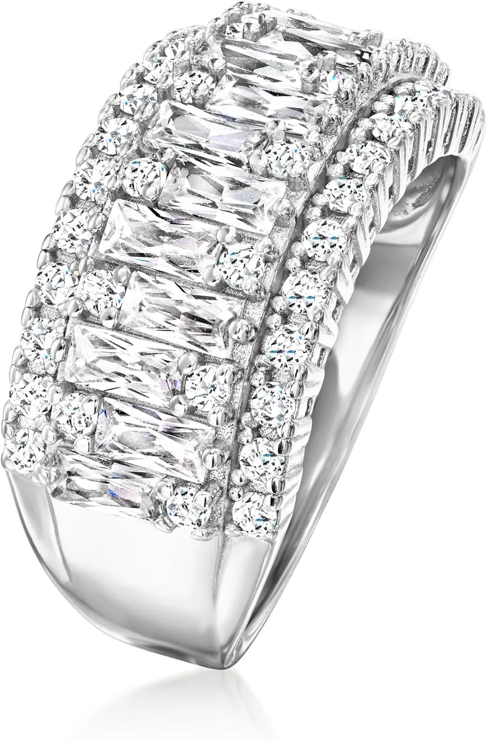 Ross-Simons 2.40 ct. t.w. CZ Ring in Sterling Silver