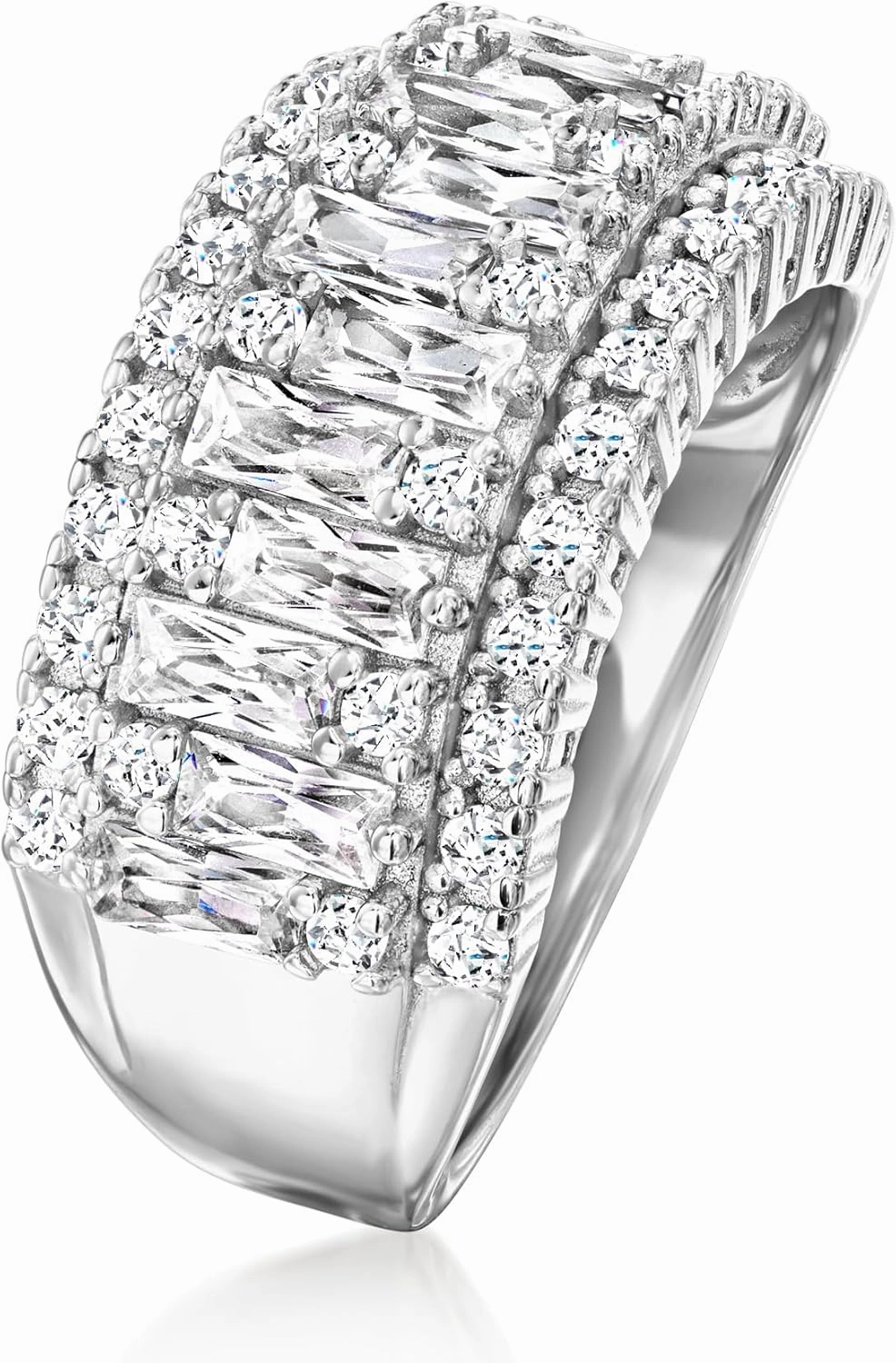 Ross-Simons 2.40 ct. t.w. CZ Ring in Sterling Silver