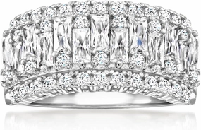 Ross-Simons 2.40 ct. t.w. CZ Ring in Sterling Silver
