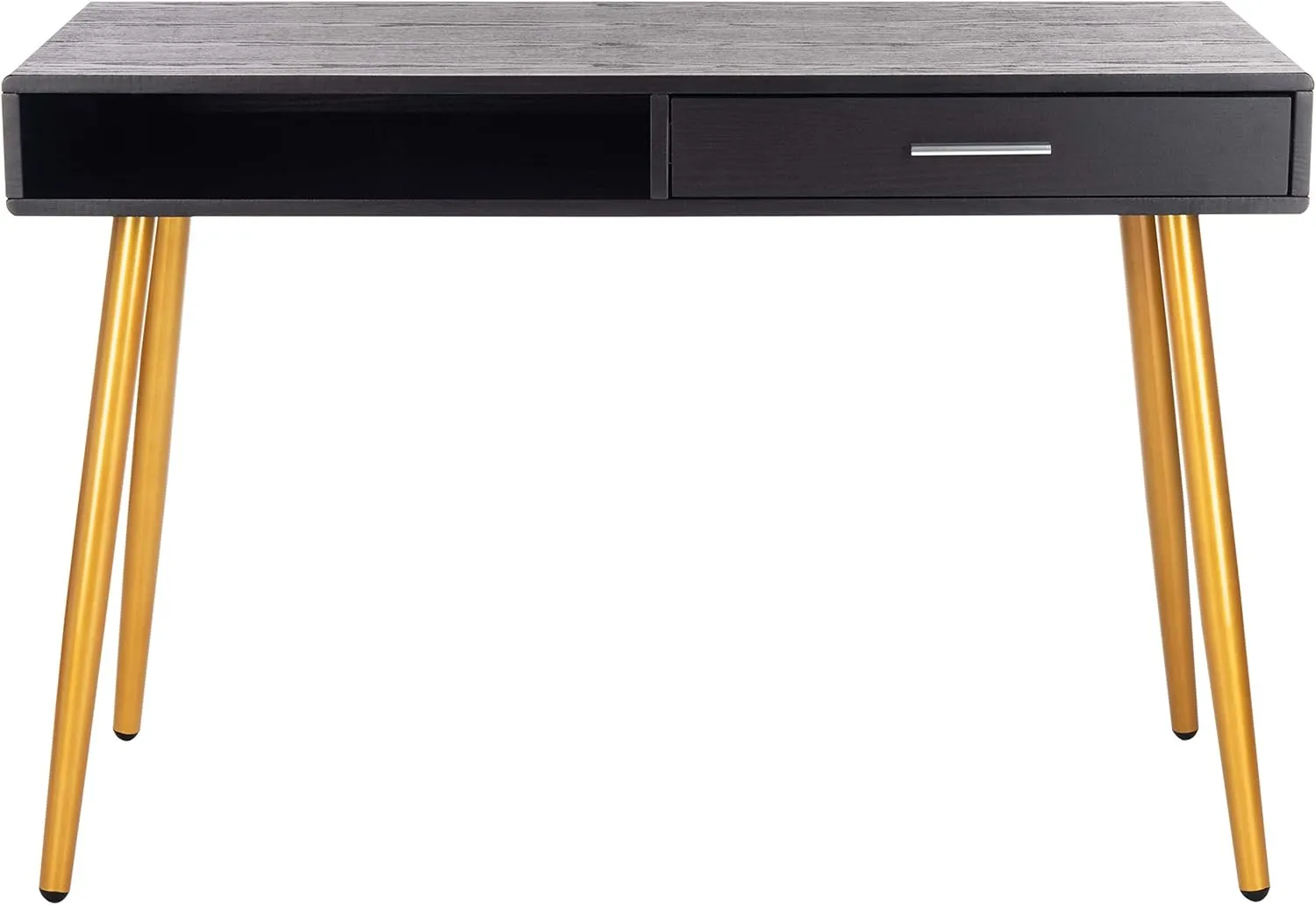 Safavieh Home Office Jorja Modern Black and Gold 1-drawer Desk