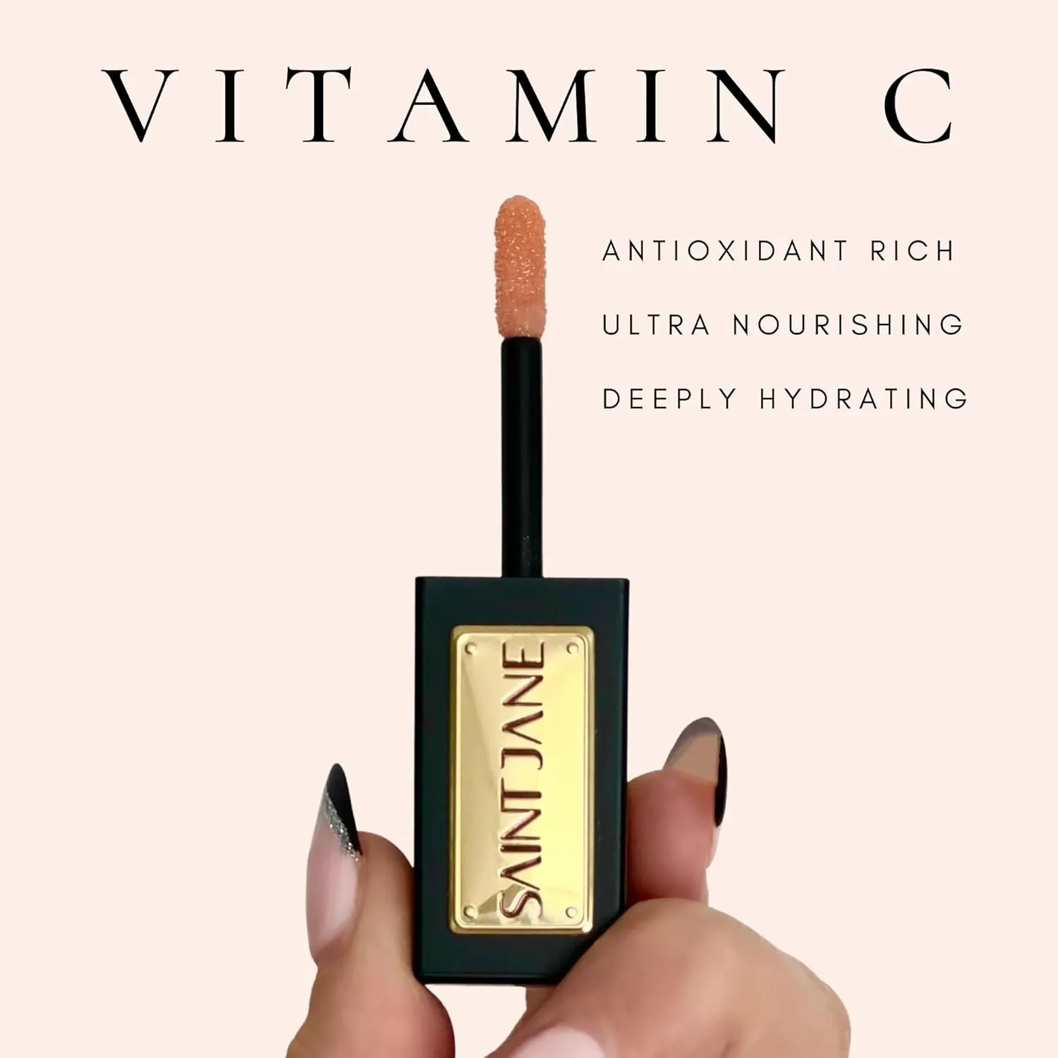 SAINT JANE - Luxury Lip Oil | Luxury, Floral-Infused, Clean Skincare (Cloud, 0.15 oz | 4.5 ml)