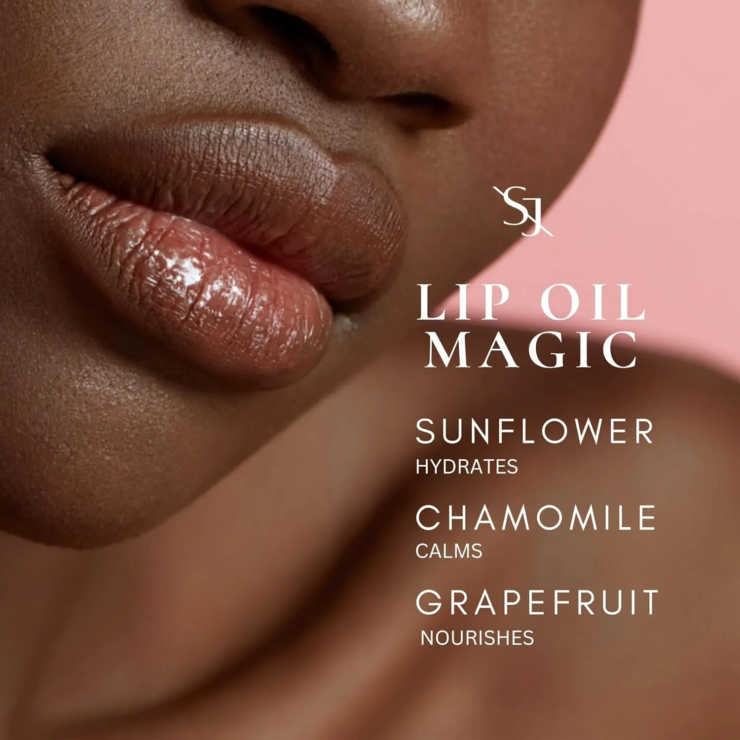 SAINT JANE - Luxury Lip Oil | Luxury, Floral-Infused, Clean Skincare (Cloud, 0.15 oz | 4.5 ml)