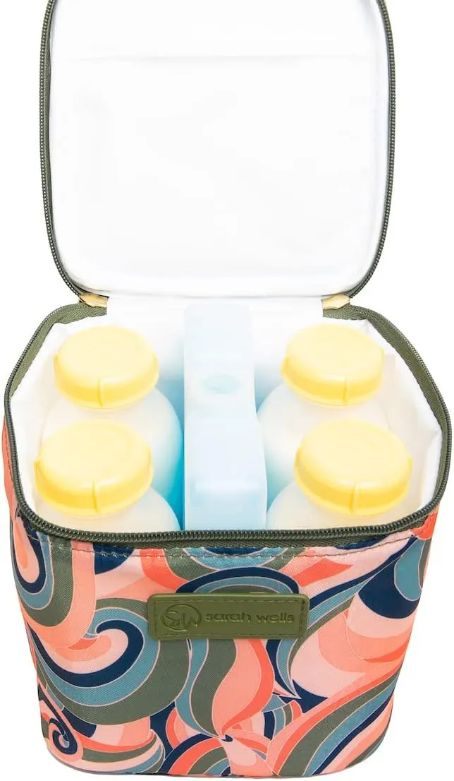 Sarah Wells Cold Gold Breastmilk Cooler with Ice Pack
