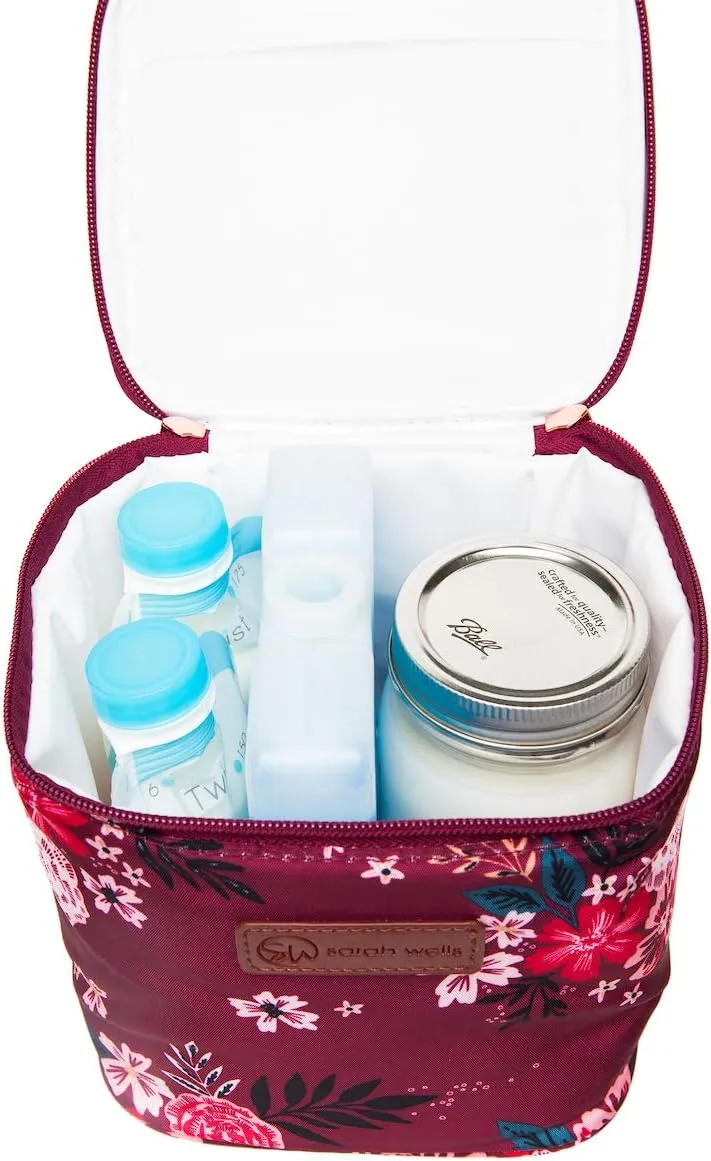 Sarah Wells Cold Gold Breastmilk Cooler with Ice Pack