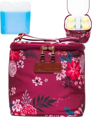 Sarah Wells Cold Gold Breastmilk Cooler with Ice Pack