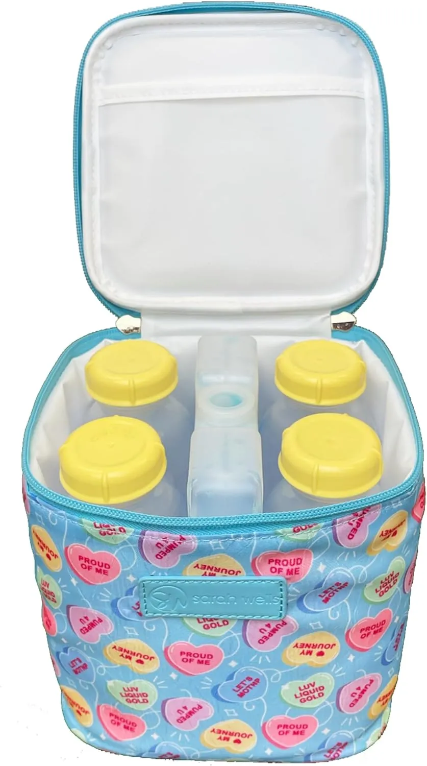 Sarah Wells Cold Gold Breastmilk Cooler with Ice Pack