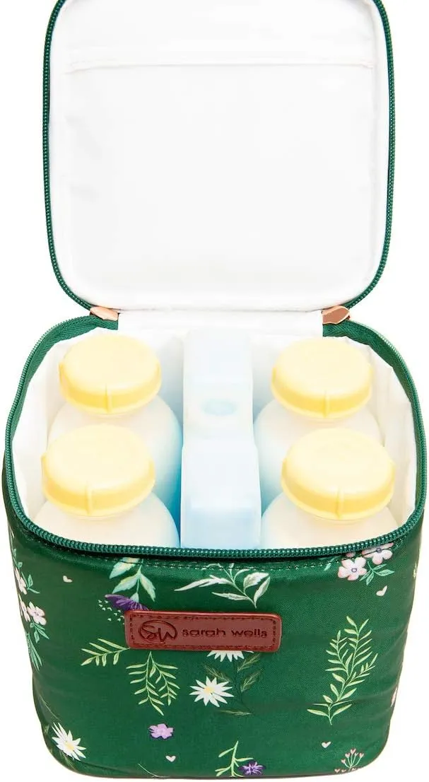 Sarah Wells Cold Gold Breastmilk Cooler with Ice Pack