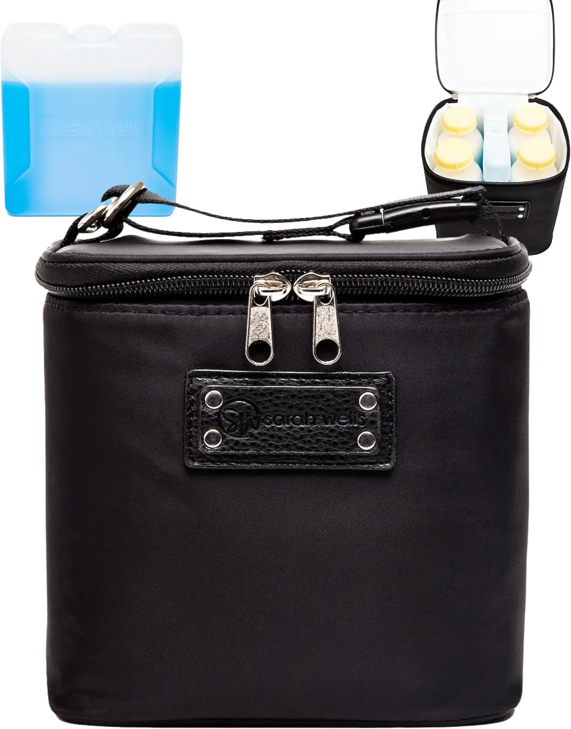 Sarah Wells Cold Gold Breastmilk Cooler with Ice Pack