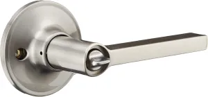SCHLAGE Dexter by Schlage J54SOL619 Solstice Keyed Entry Lever, Satin Nickel