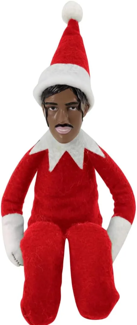 Scott (Scott on a Yacht) 10" Tall -Red-Trump on a Stump, Trump elf,Give Your Holidays Bling with This Plush, Realistic.