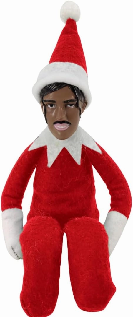 Scott (Scott on a Yacht) 10" Tall -Red-Trump on a Stump, Trump elf,Give Your Holidays Bling with This Plush, Realistic.
