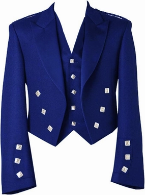 Scottish Prince Charlie Highland Outfit for Men – Classic Jacket and Waistcoat Ideal for Scottish Events