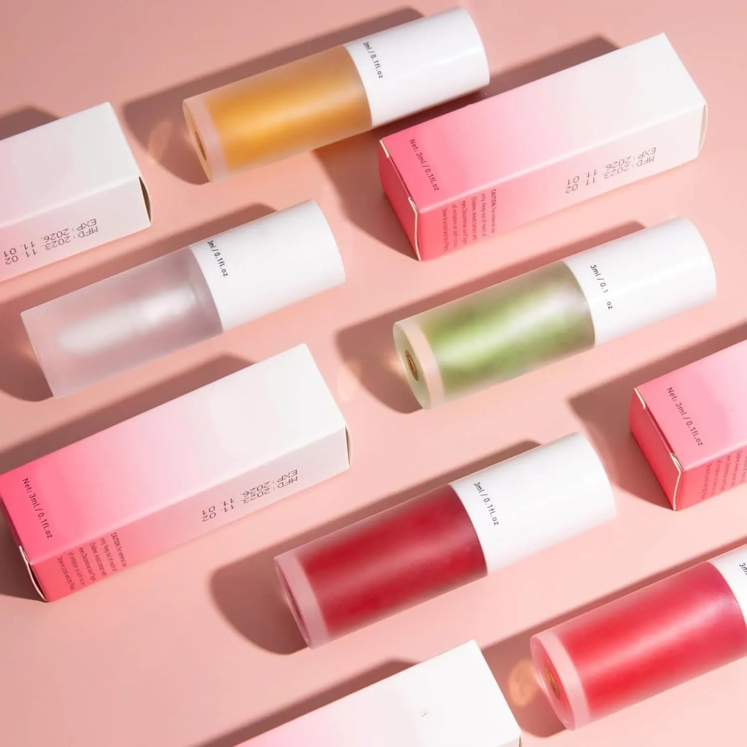 Shiftalter Tinted Lip Glow Oil, Historicg Tinted Lip Glow Oil, Flavor Nude Clear Glossy Lip Gloss Stain Glows, Hydrated Lips with a Natural Glow (7Colors)