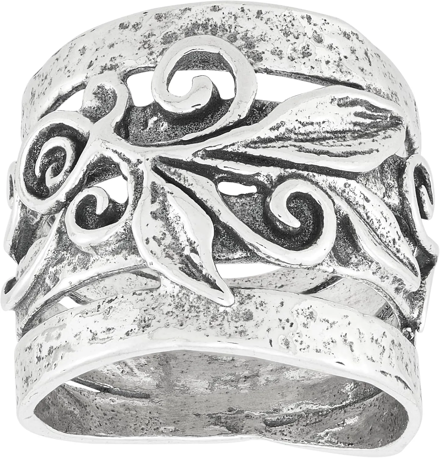 Silpada 'To All Queens' Sterling Silver Ring