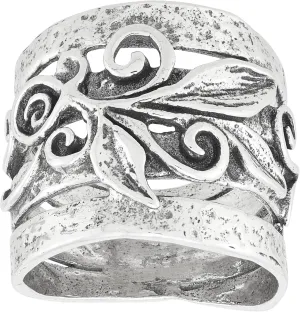 Silpada 'To All Queens' Sterling Silver Ring