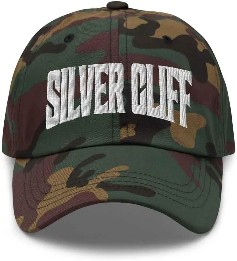 Silver Cliff Baseball Cap Silver Cliff Dad Hat Colorado CO Hat Embroidered Souvenir
