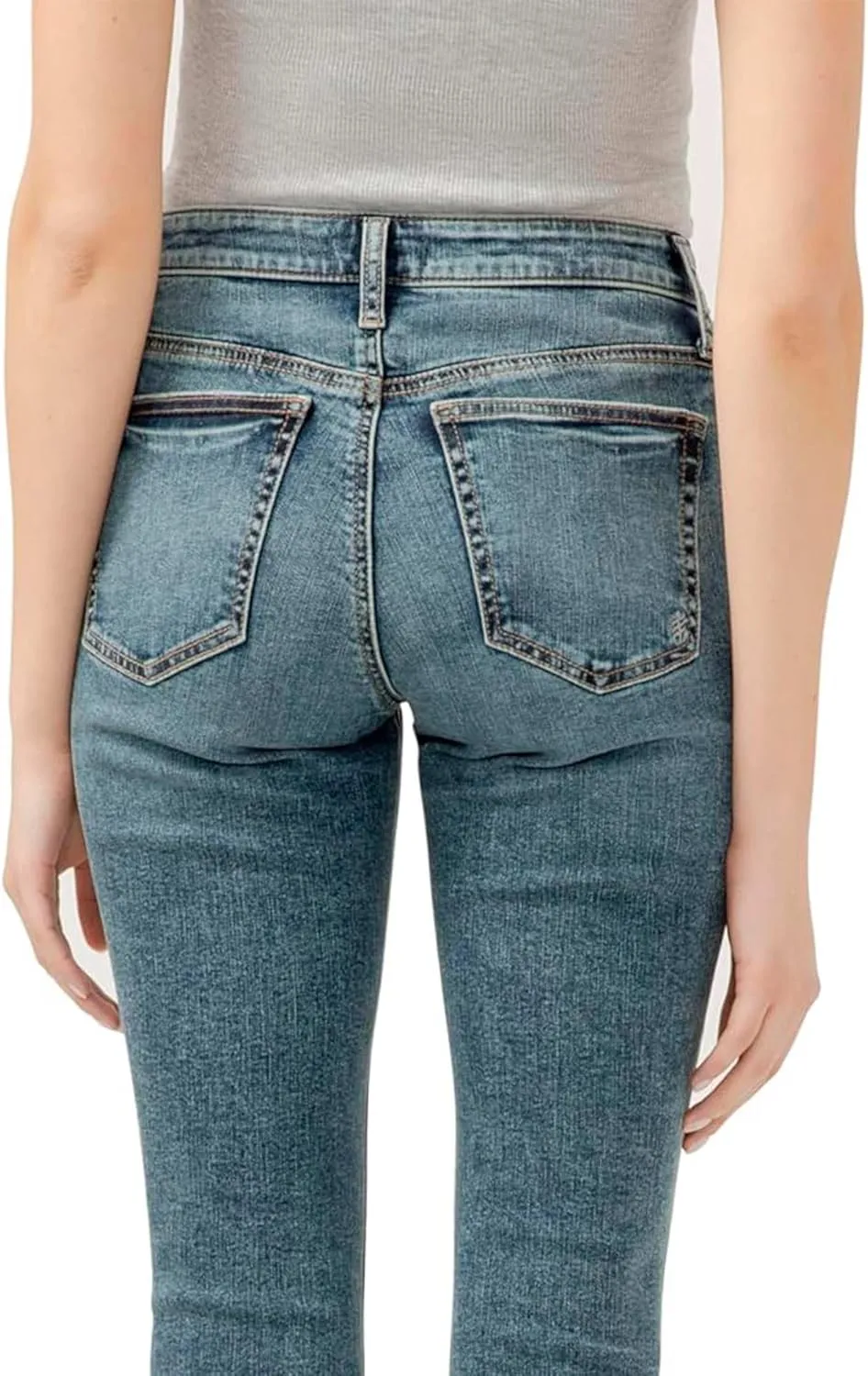 Silver Jeans Co. Women's Beau High Rise Slim Leg Jeans