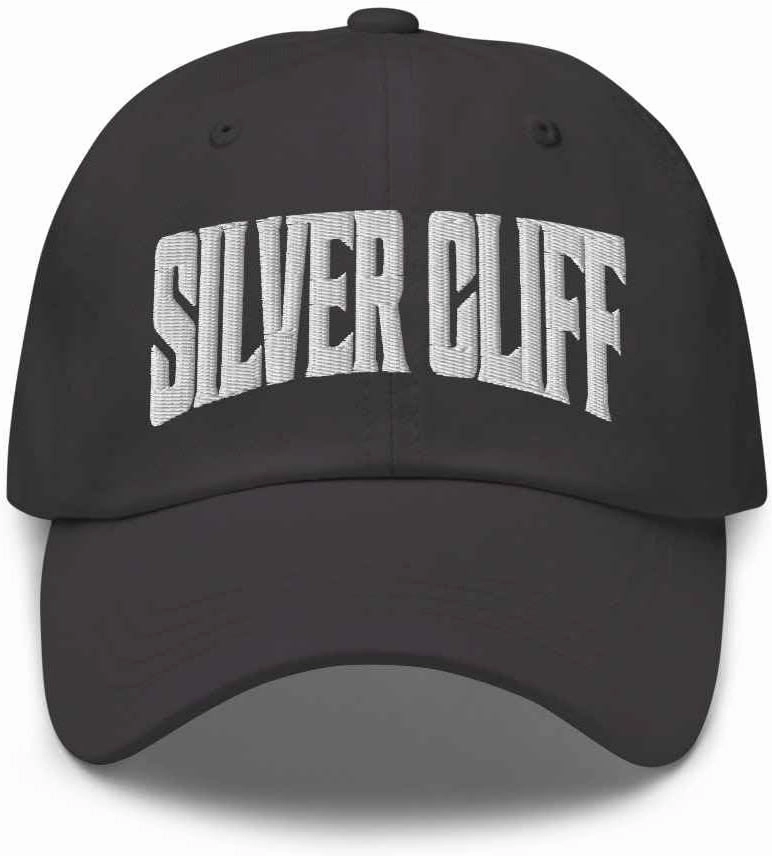 Silver Cliff Baseball Cap Silver Cliff Dad Hat Colorado CO Hat Embroidered Souvenir