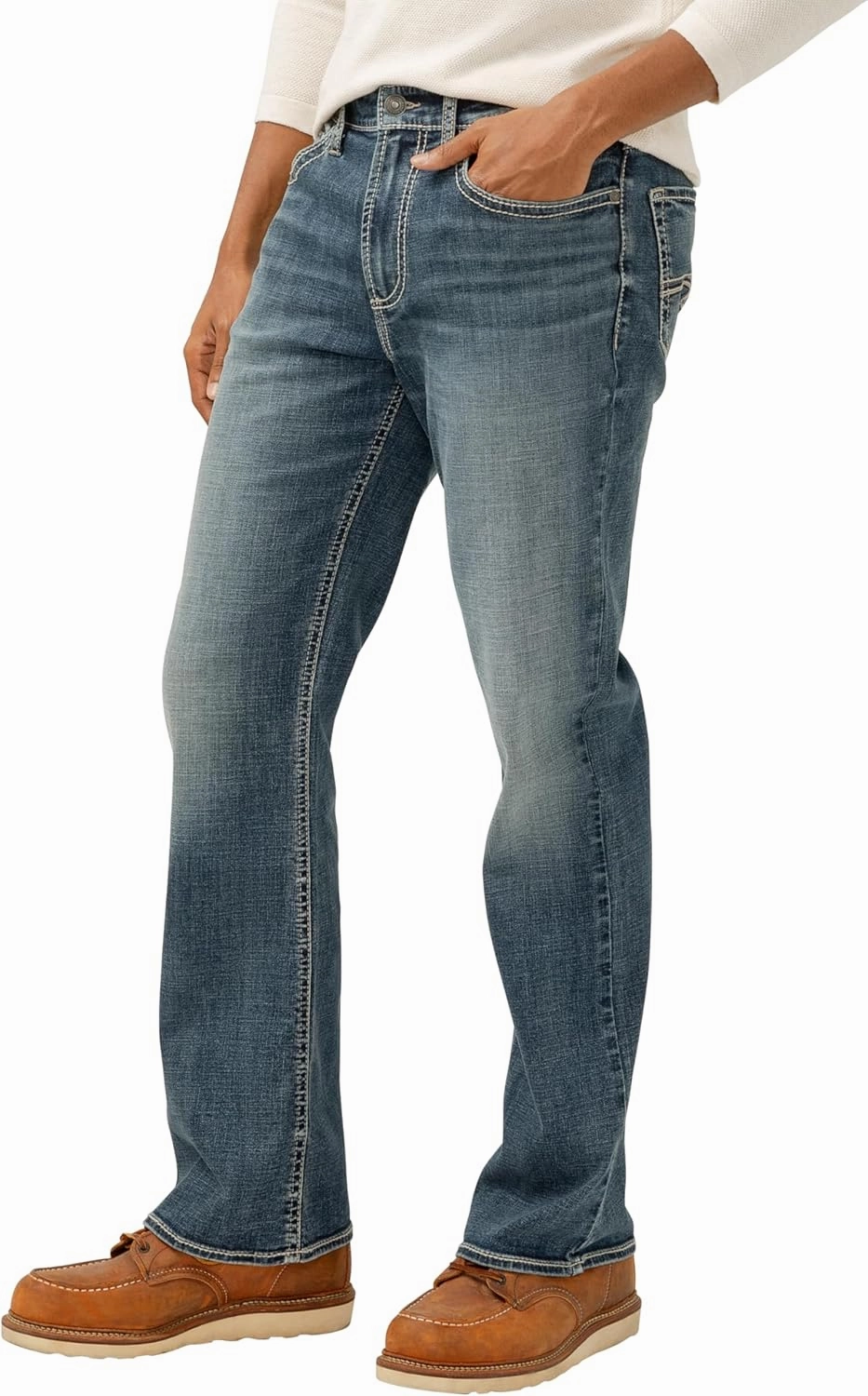 Silver Jeans Co. Men's Craig Classic Fit Bootcut Jeans
