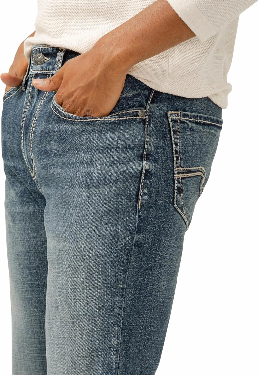 Silver Jeans Co. Men's Craig Classic Fit Bootcut Jeans