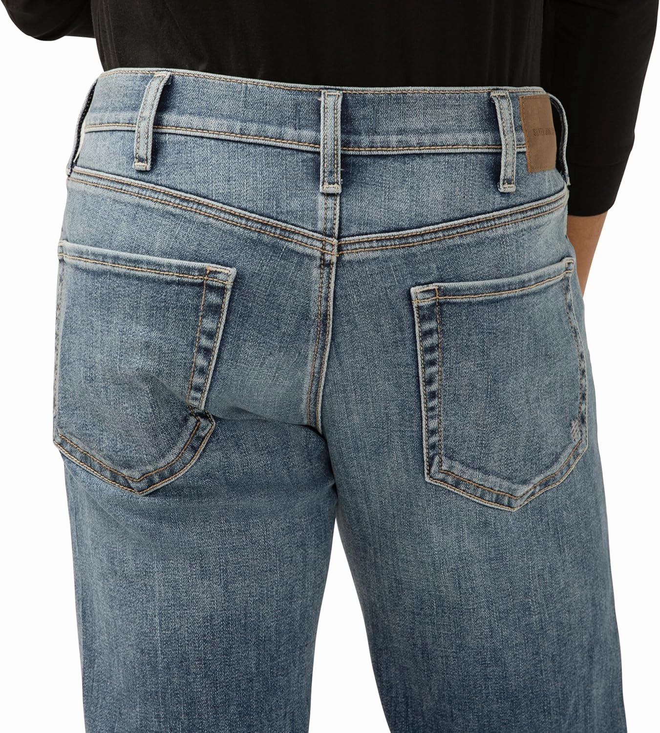 Silver Jeans Co. Men's Zac Relaxed Fit Straight Leg Jeans