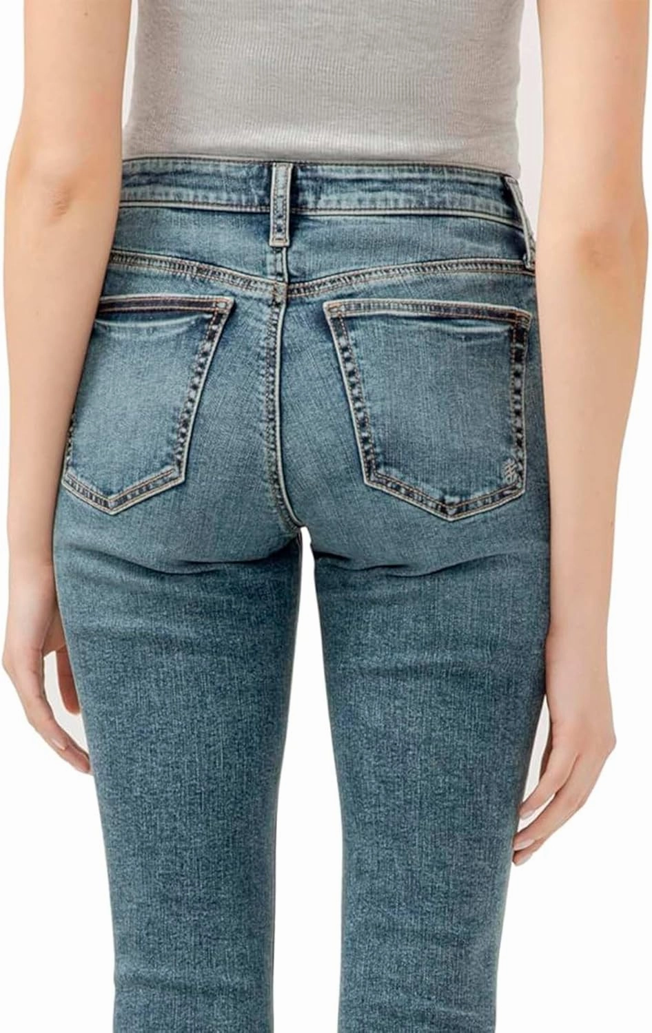 Silver Jeans Co. Women's Beau High Rise Slim Leg Jeans
