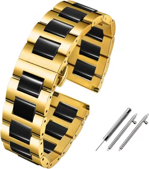 Smart watchband 20mm 22mm Ceramic bracelet For gear S2 S3 S4 Replacement Strap For watch2 Pro gt2 magic bands