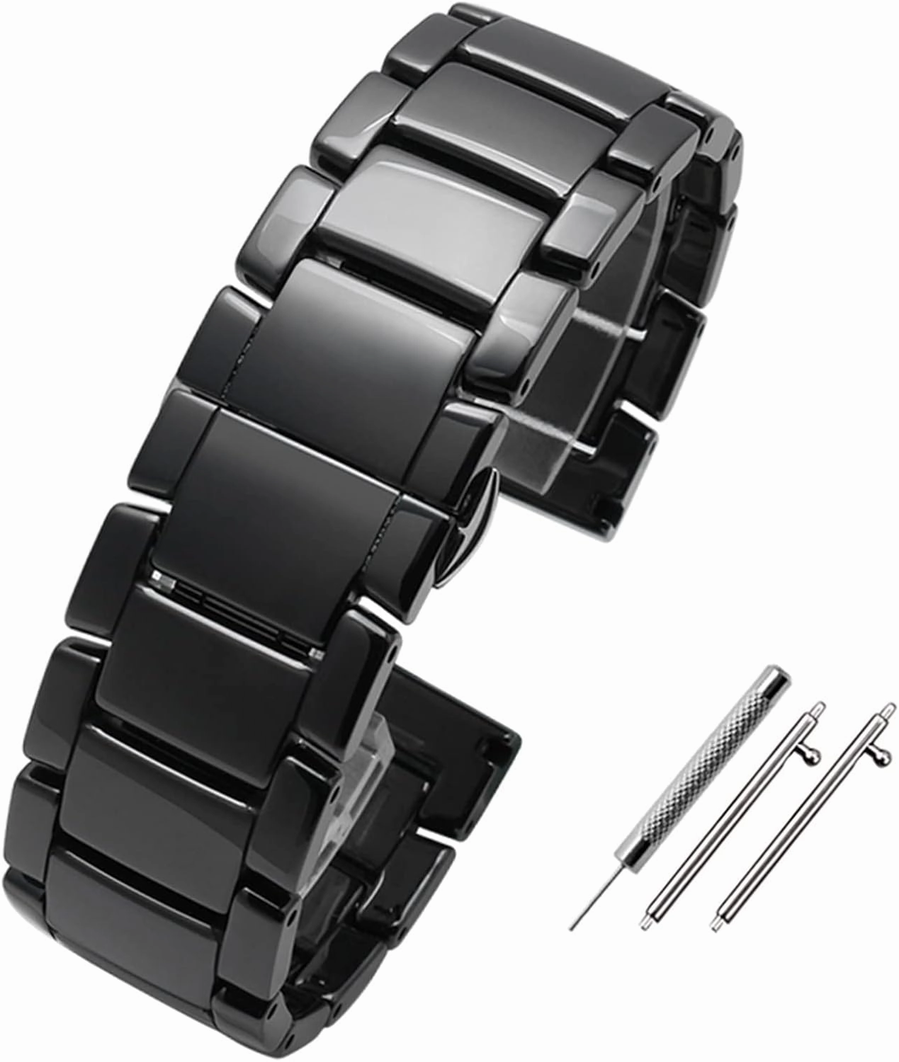 Smart watchband 20mm 22mm Ceramic bracelet For Samsung gear S2 S3 S4 Replacement Strap For HUAWEI watch2 Pro gt2 magic bands